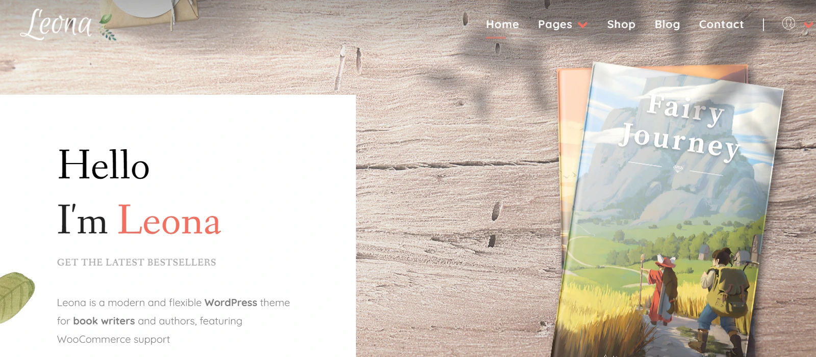 Leona WordPress Theme
