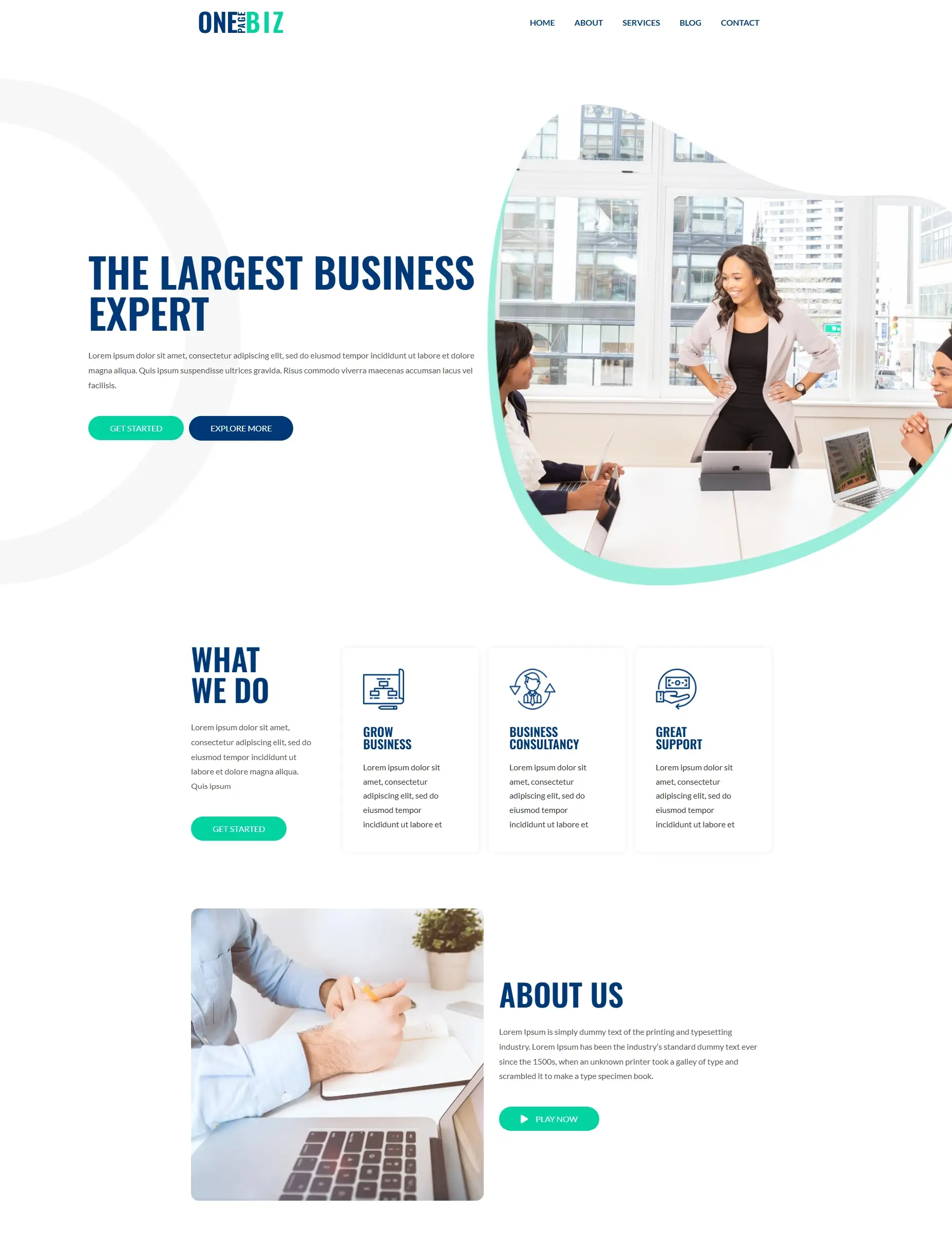 One-Page-Business