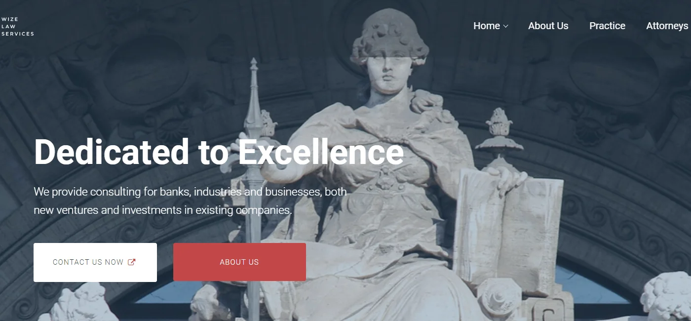 Wize Law WordPress theme