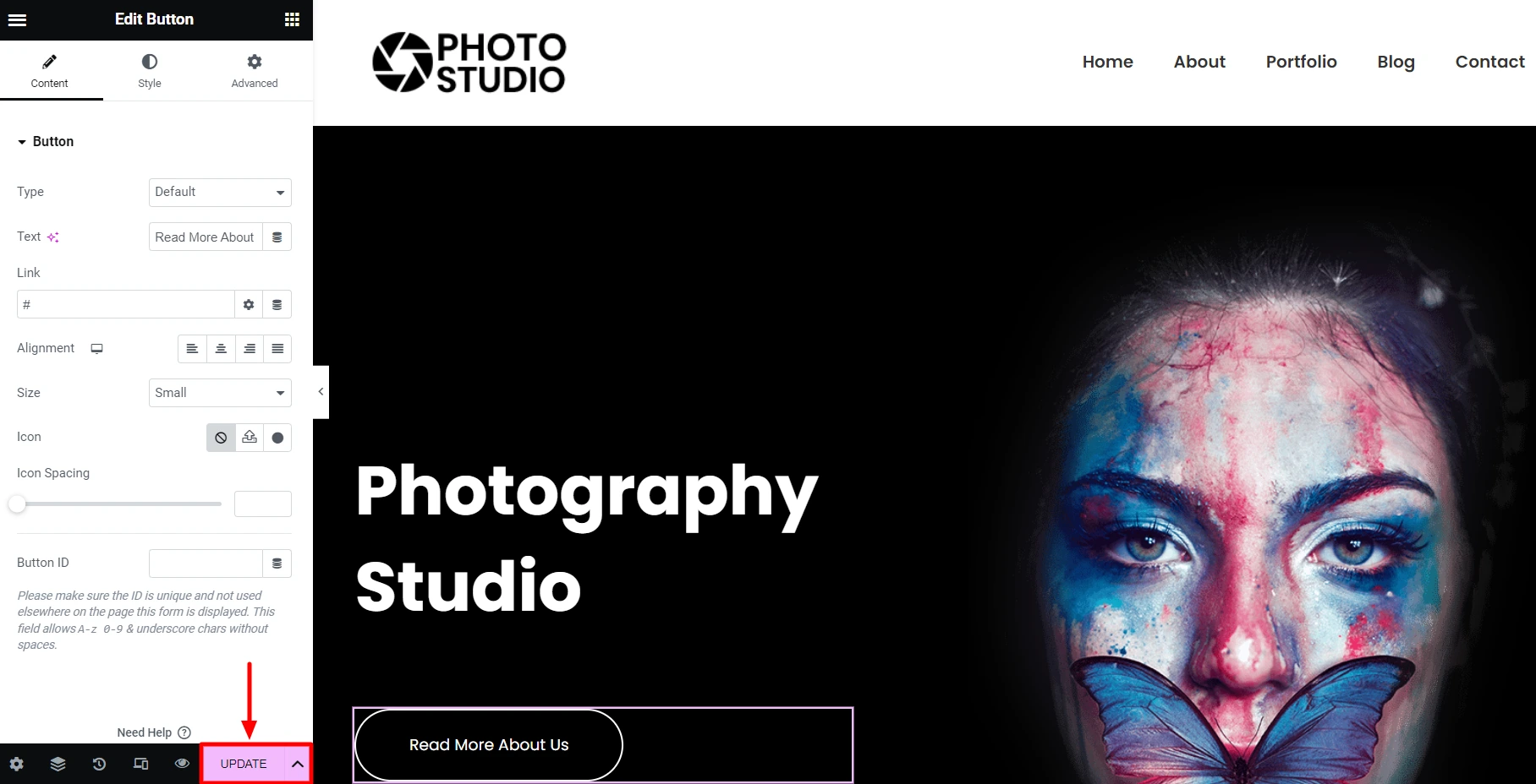 update the site