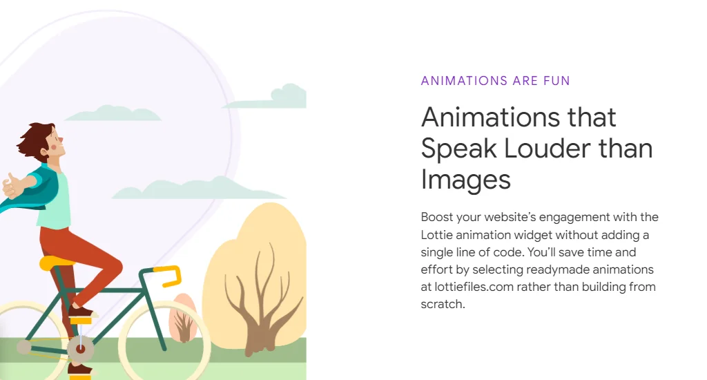 REA Lottie animations