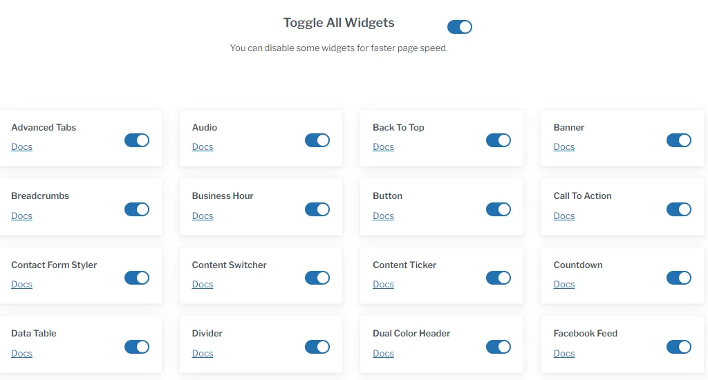Customization and styling of Responsive Addons For Elementor