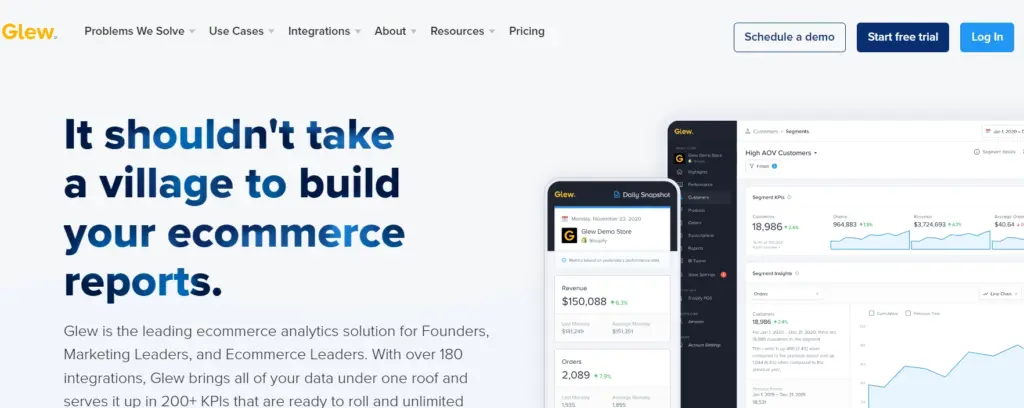 Glew.io tool