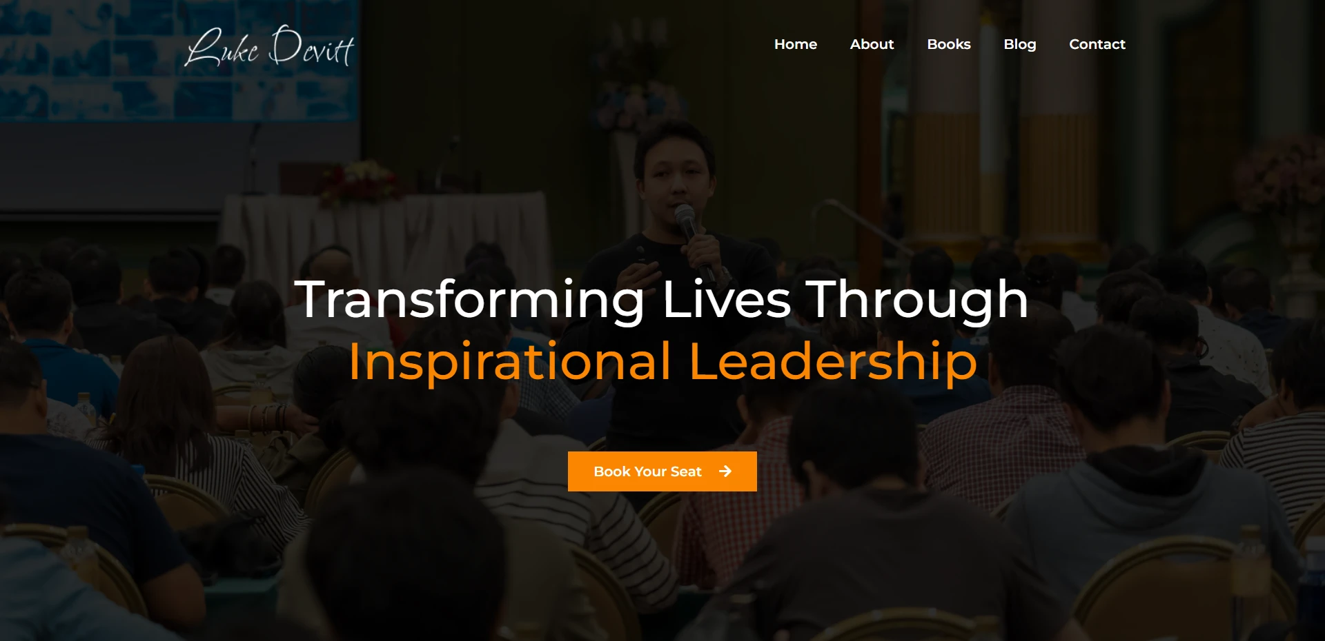 Public speaker template