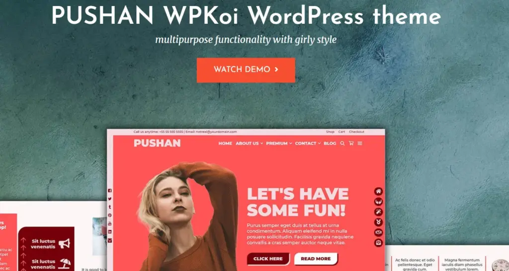 Pushan-WPKoi-WordPress-Theme