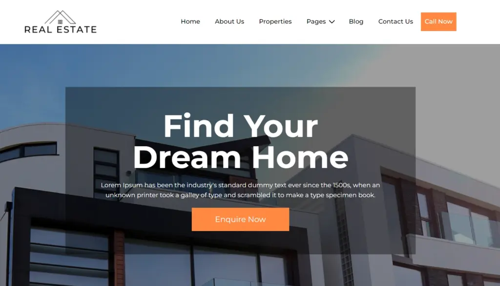 Real estate elementor templates