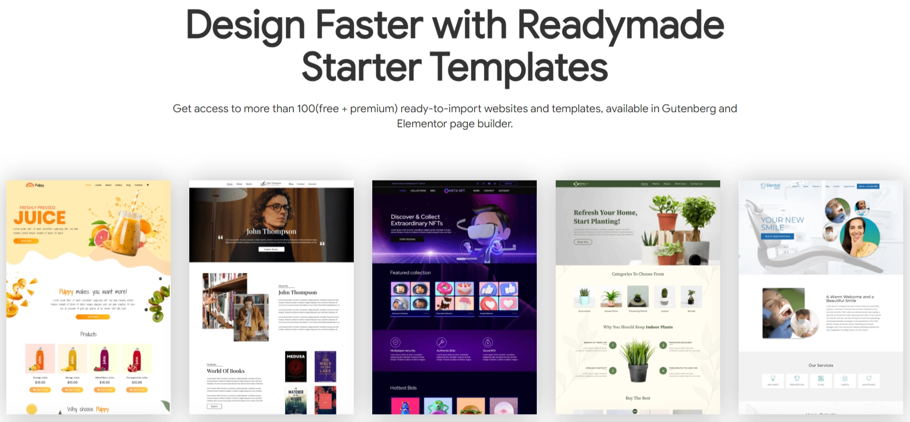 Responsive Starter Templates