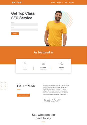 Responsive Starter Template SEO expert
