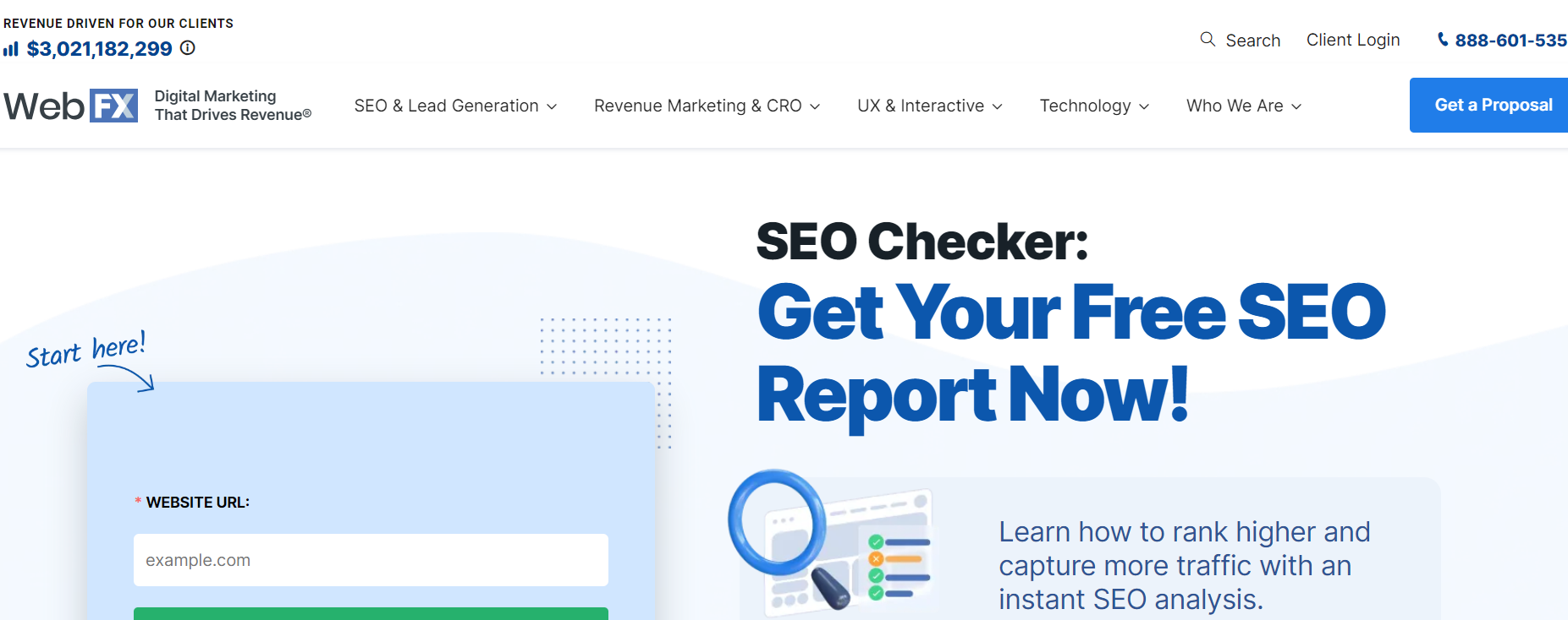 Web FX Search Engine Optimization Tools