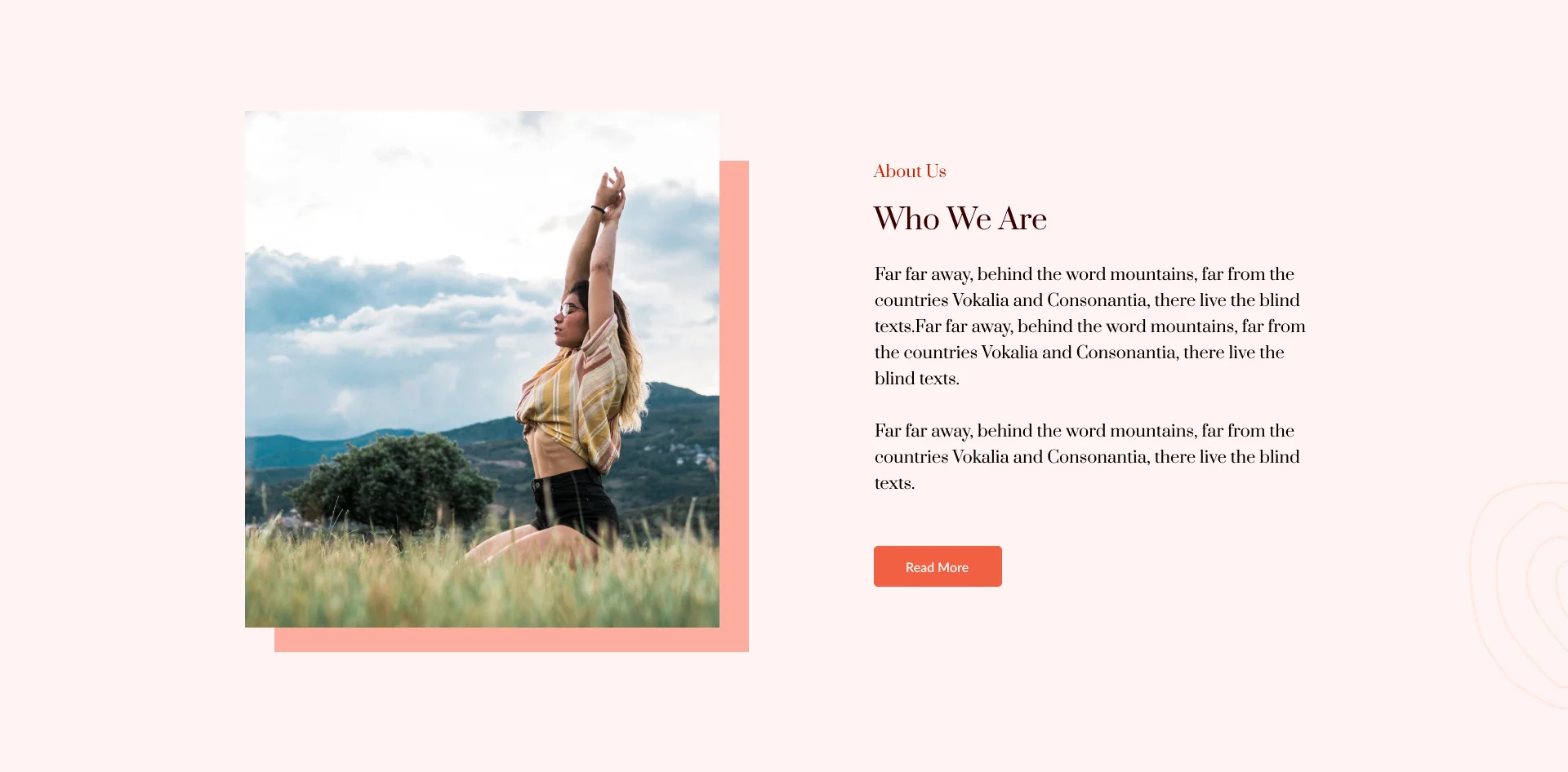 yoga studio website template