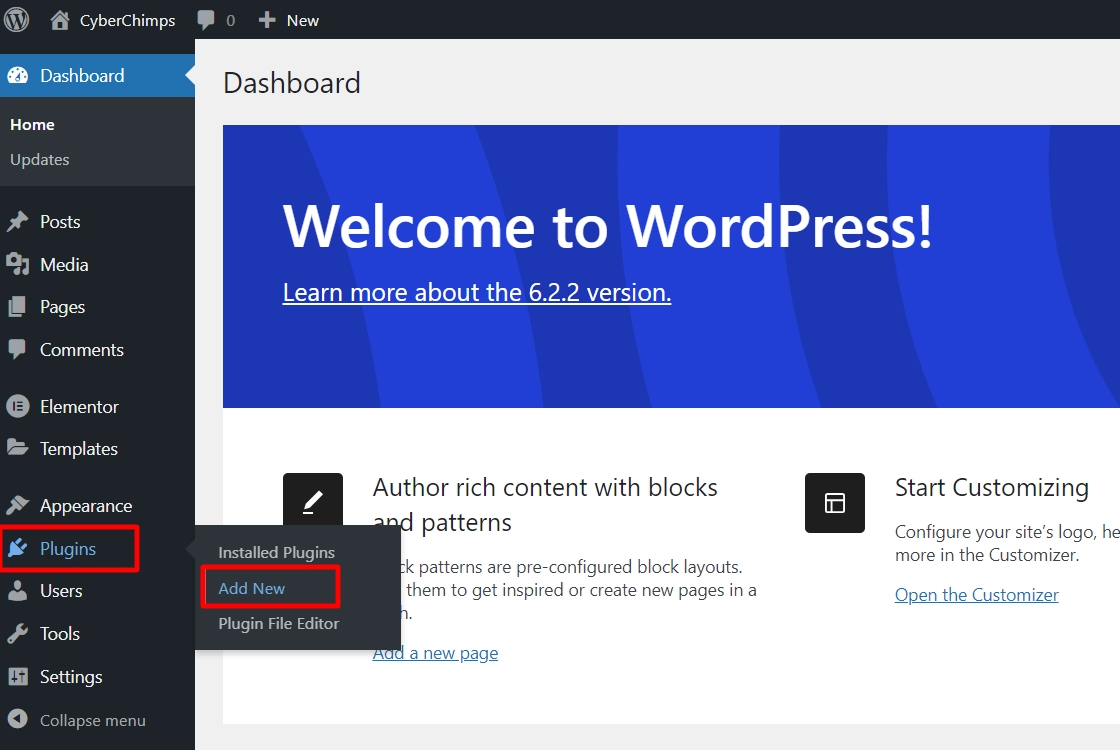 Add New Plugin