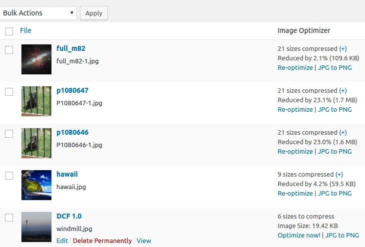 Image optimizer