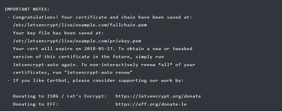 Terminal Success