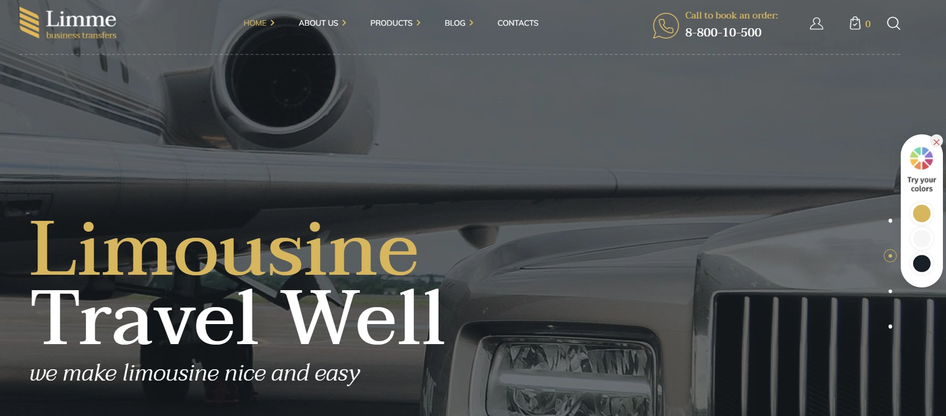 Limme luxury wordpress theme