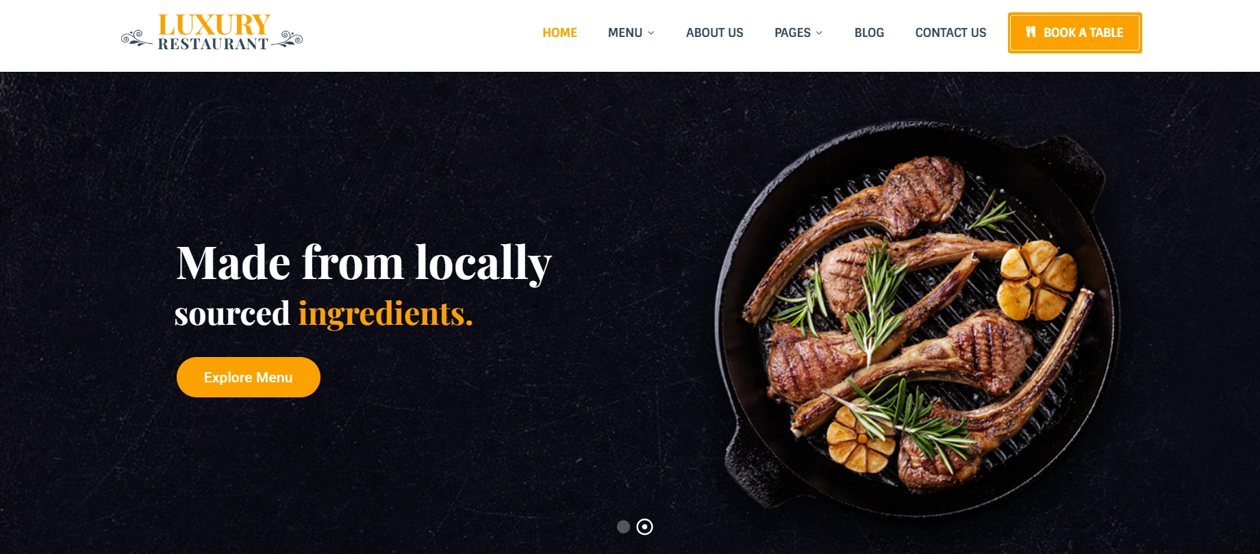 Luxury restaurant 
