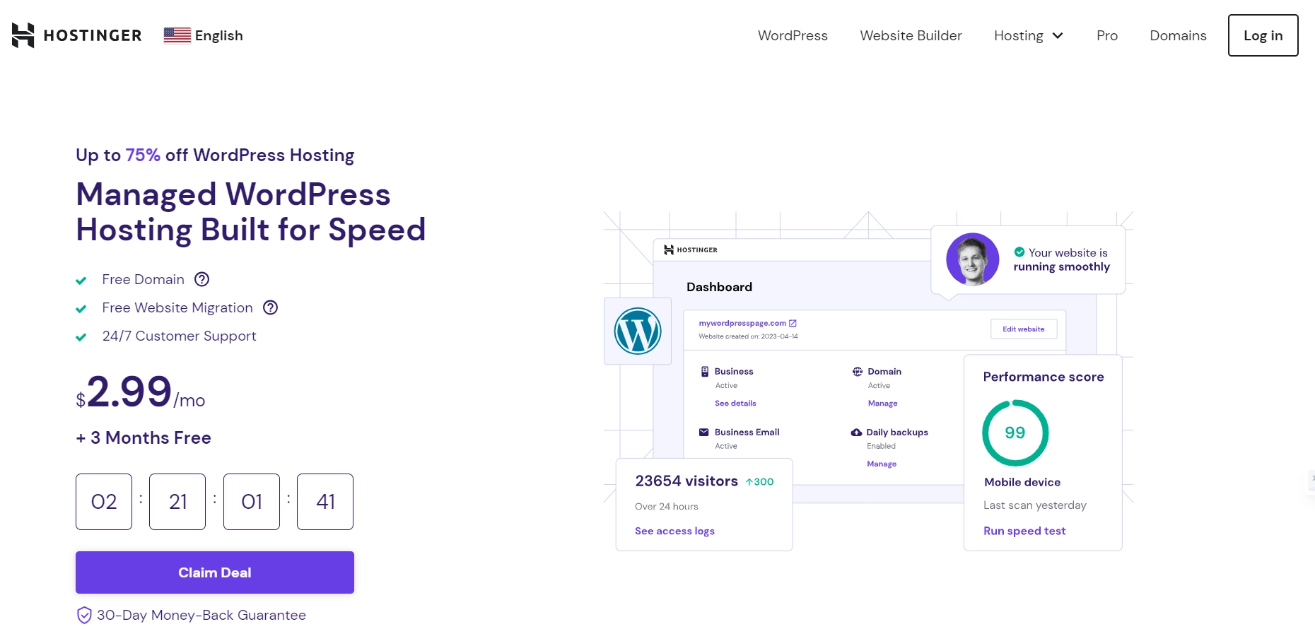 Hostinger WooCommerce hosting