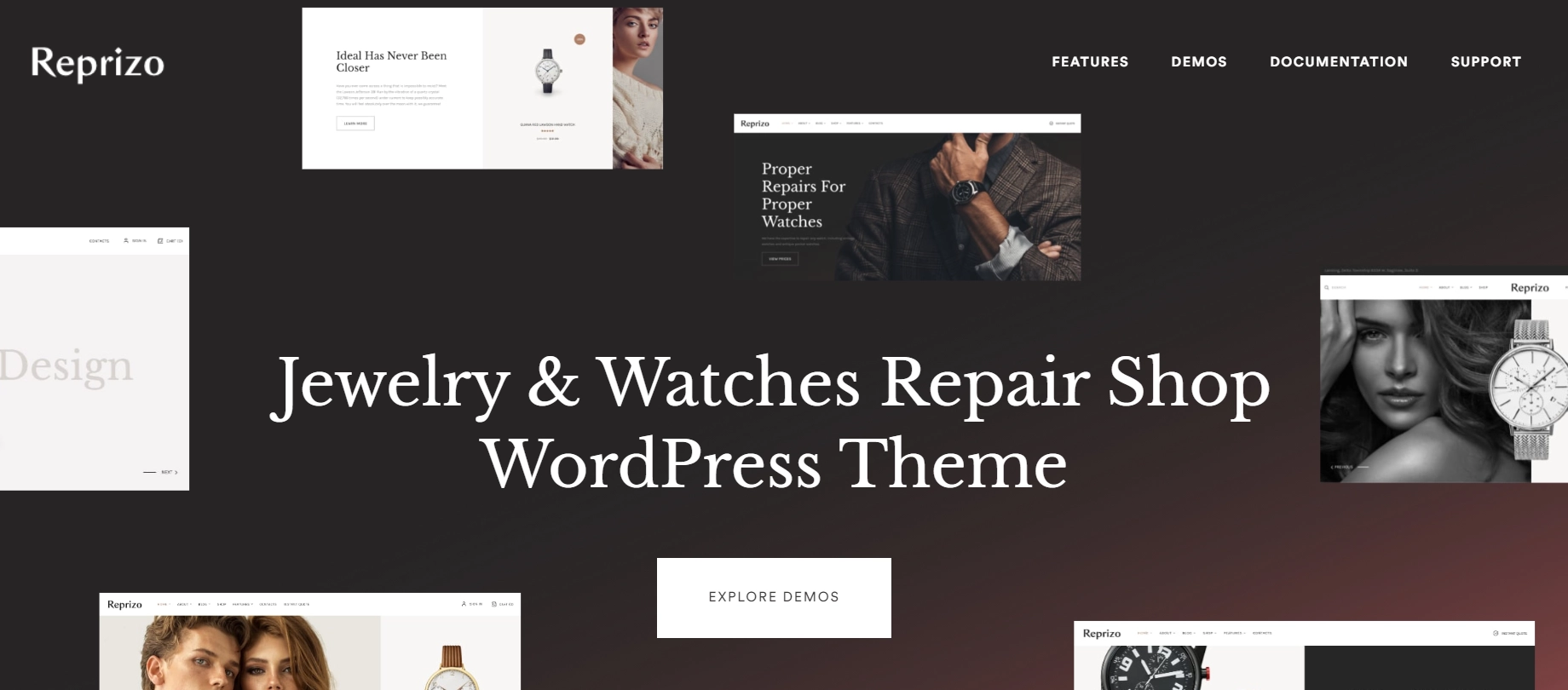 Reprizo luxury wordpress theme