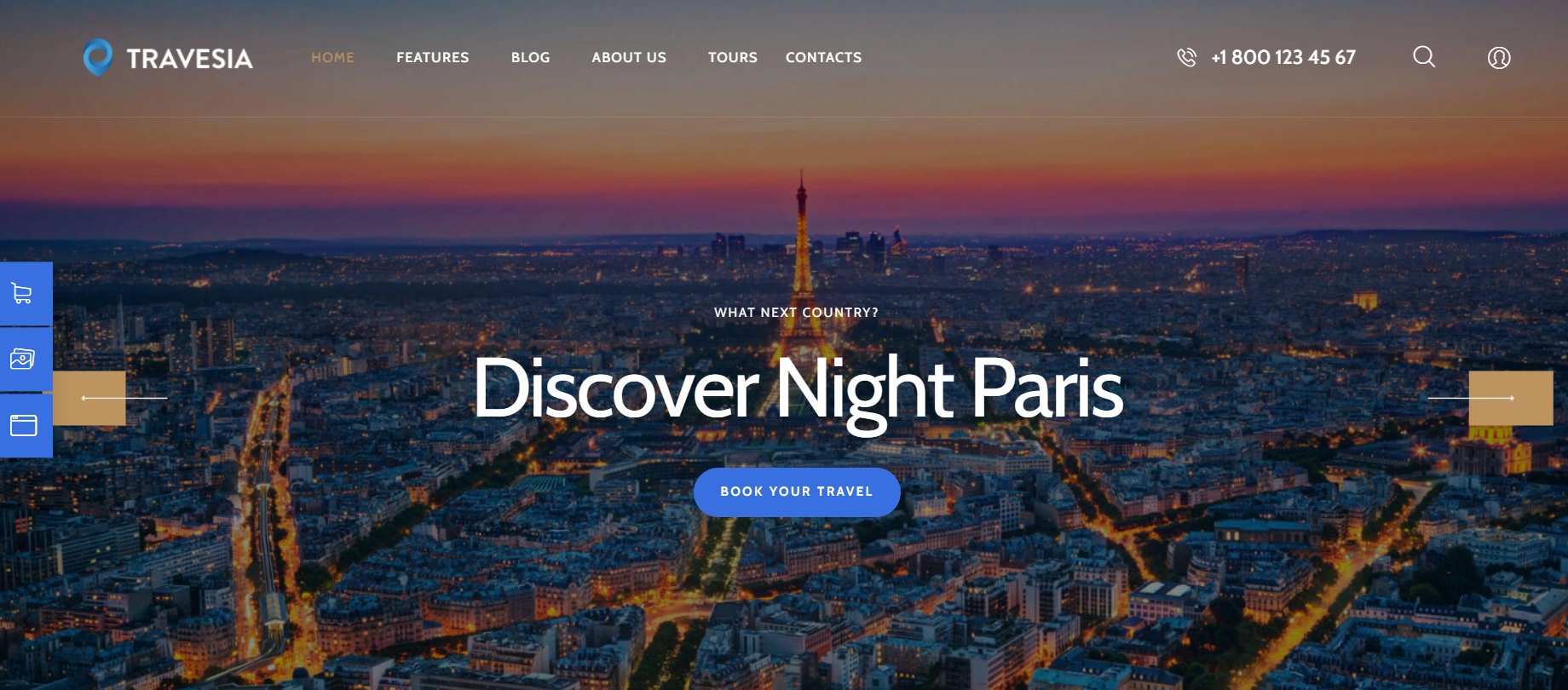 Travesia luxury wordpress theme