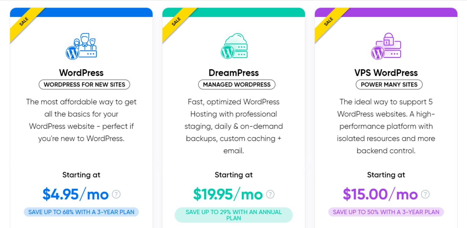 Dreamhost Pricing