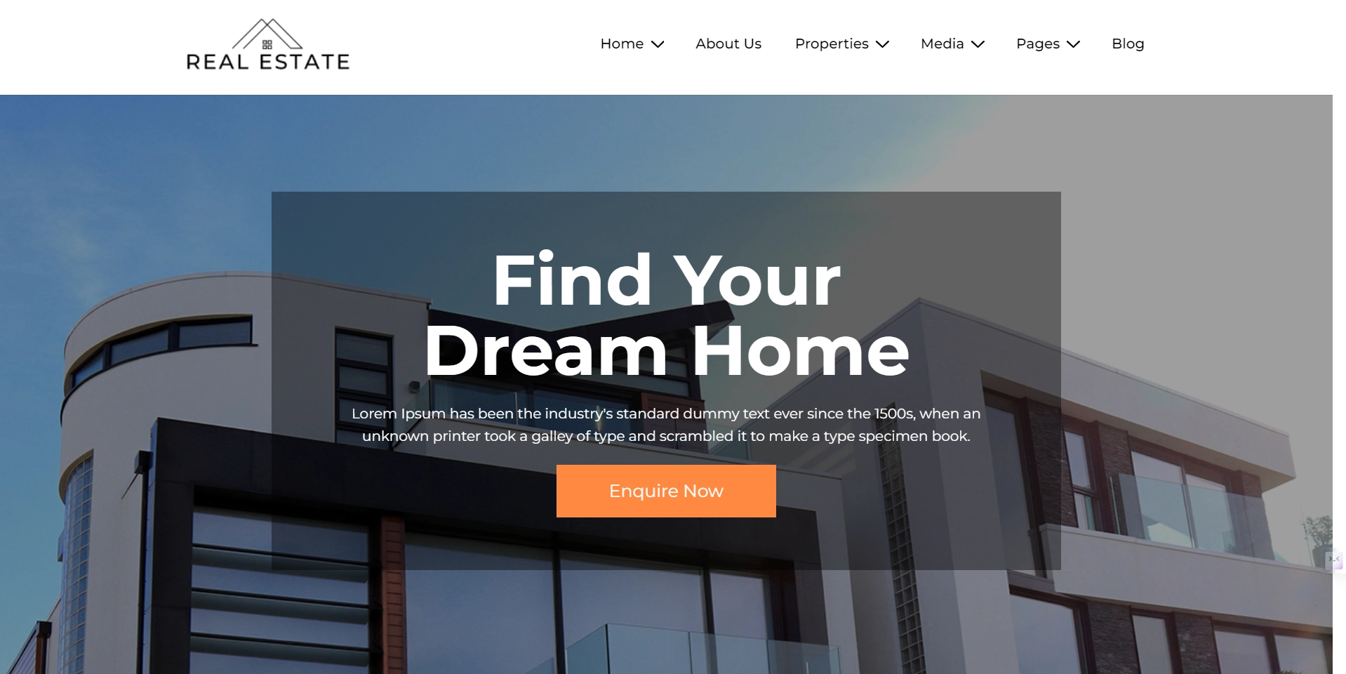 Real Estate Starter Template