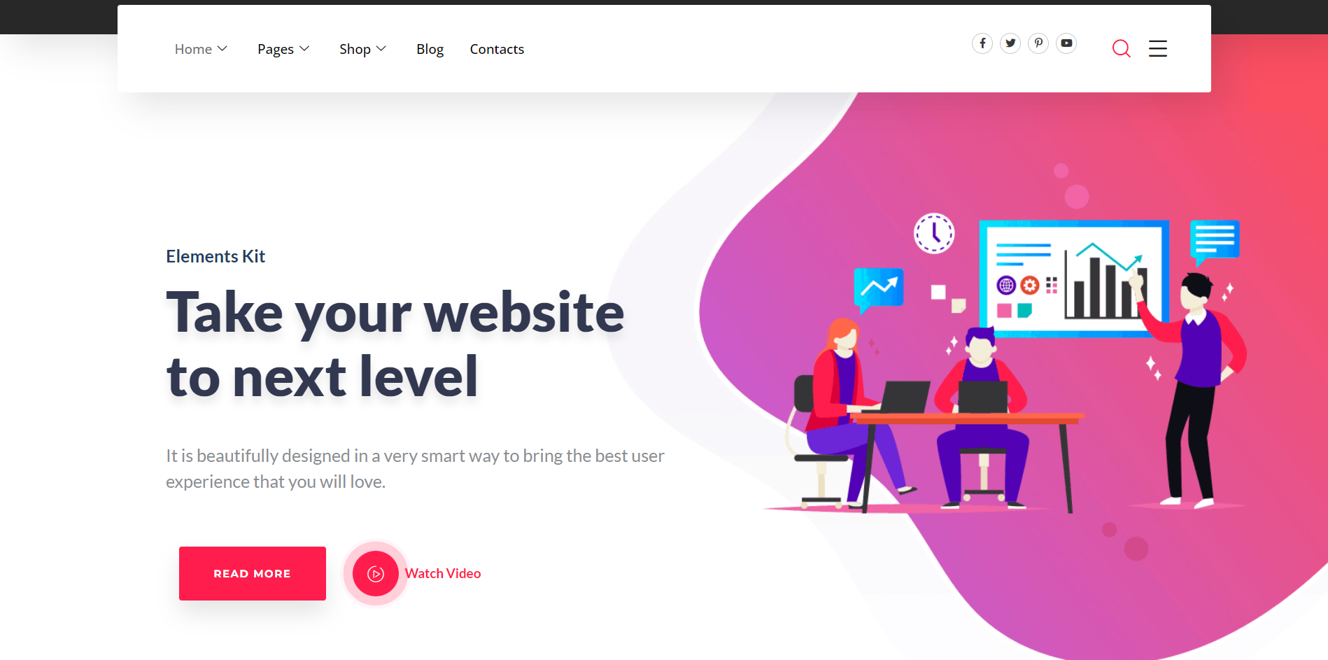 Advance tech up theme