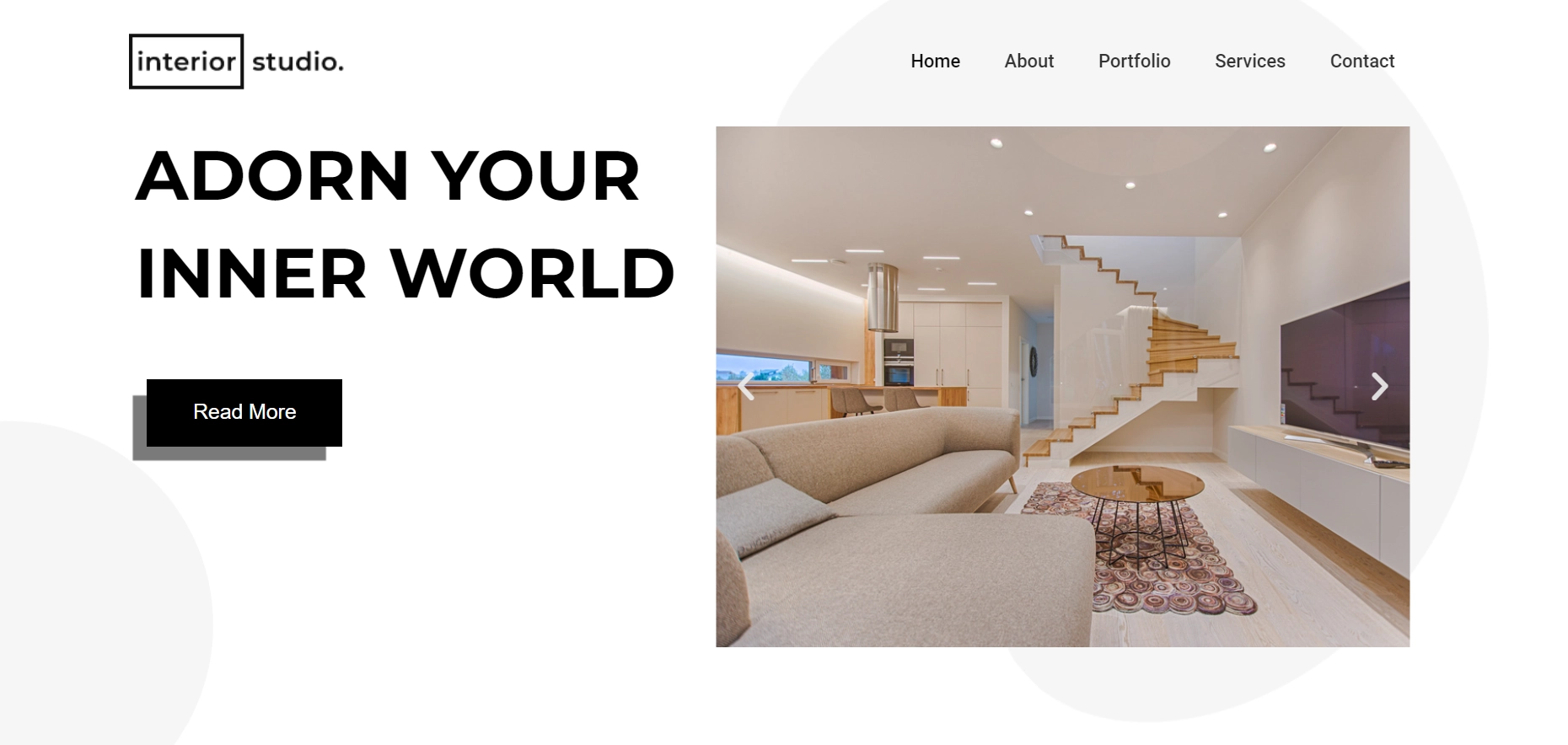 portfolio site template free