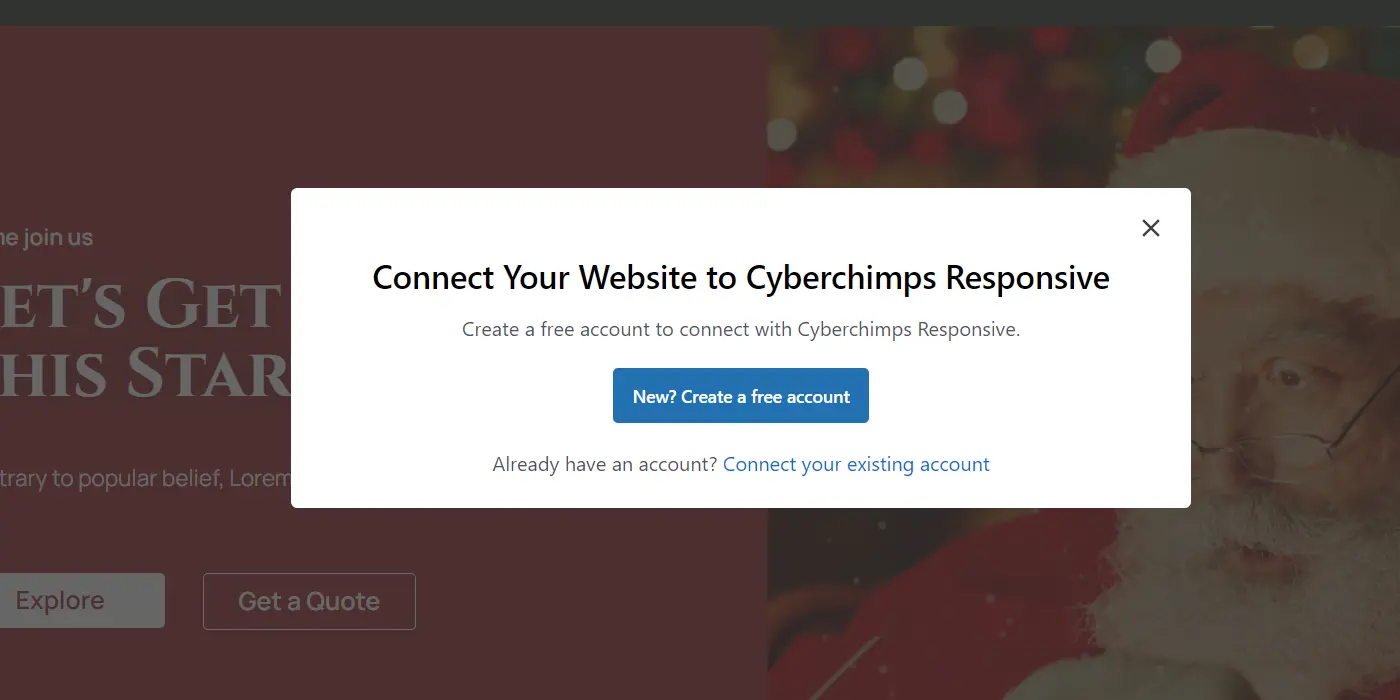 login to cyberchimps accounts