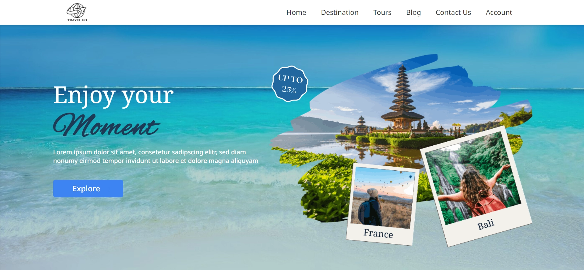travel agency website templates