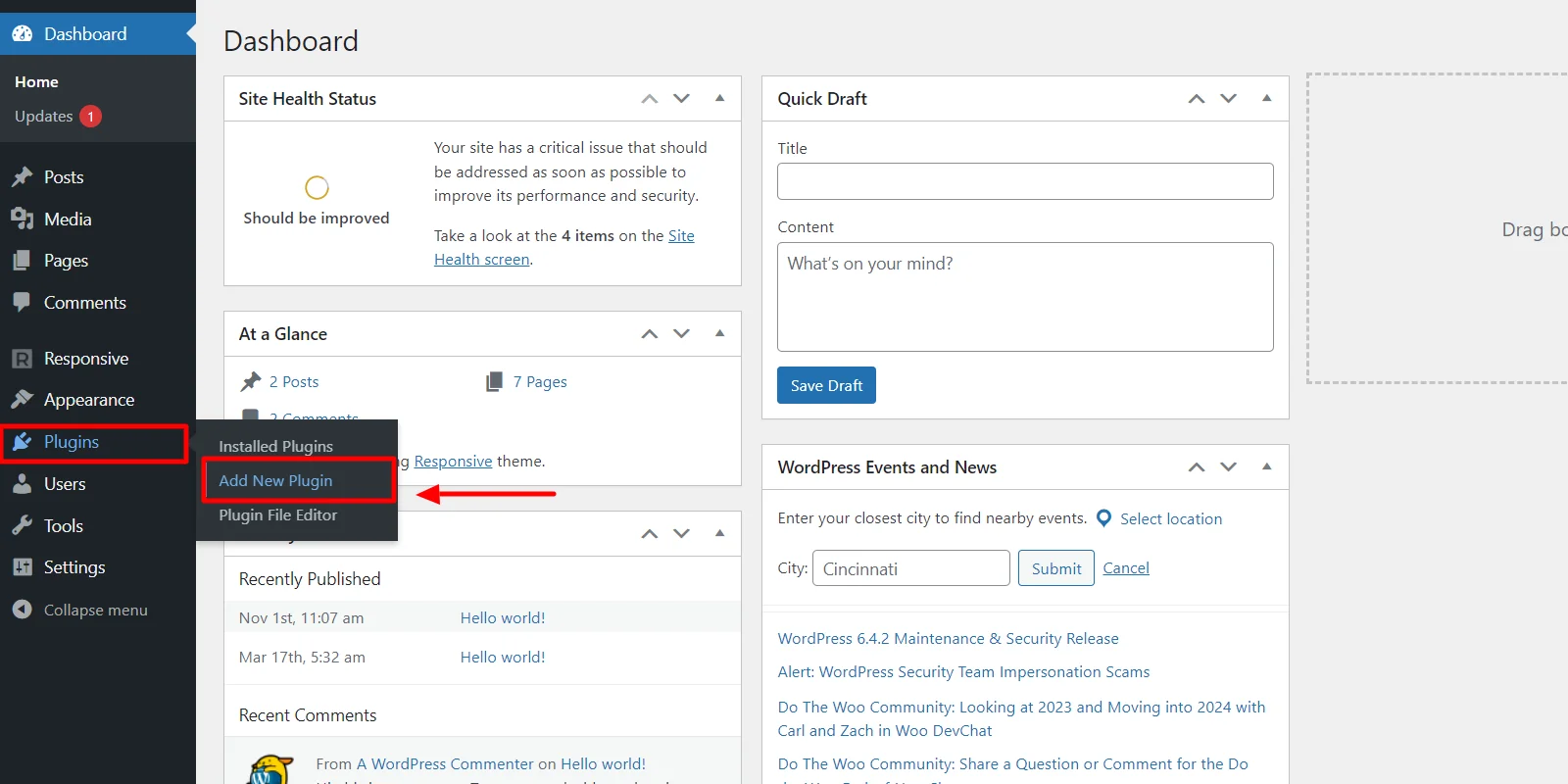 Add new plugin