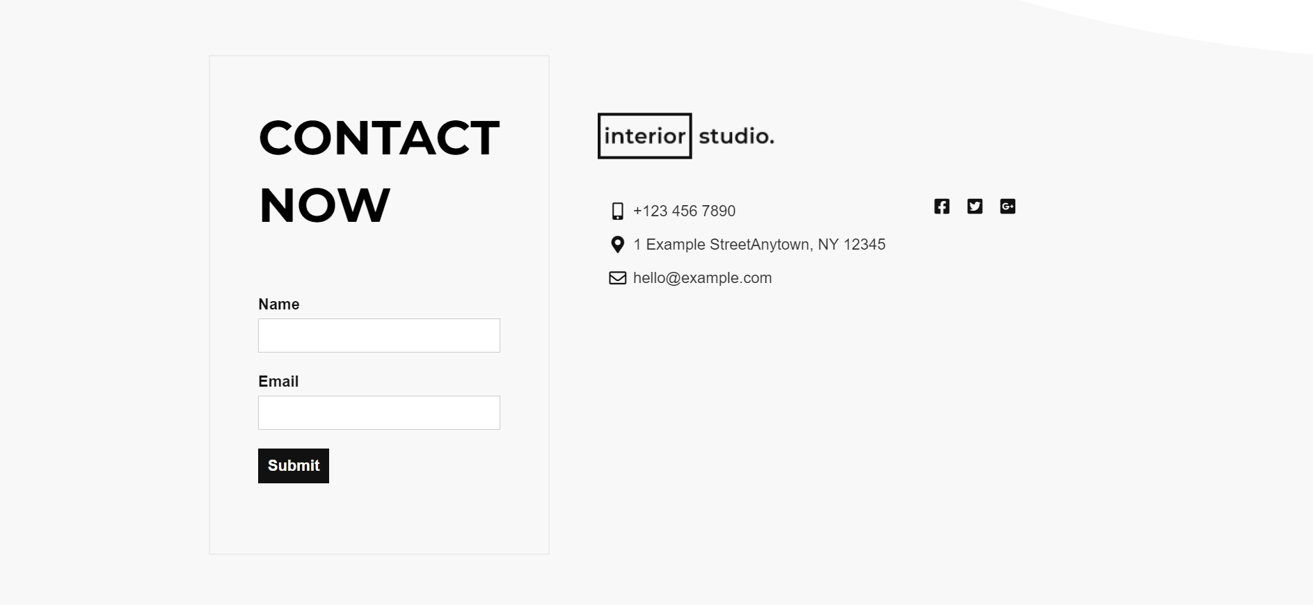 portfolio site template free