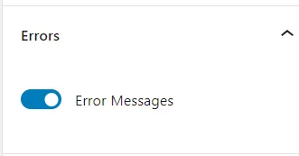 Errors