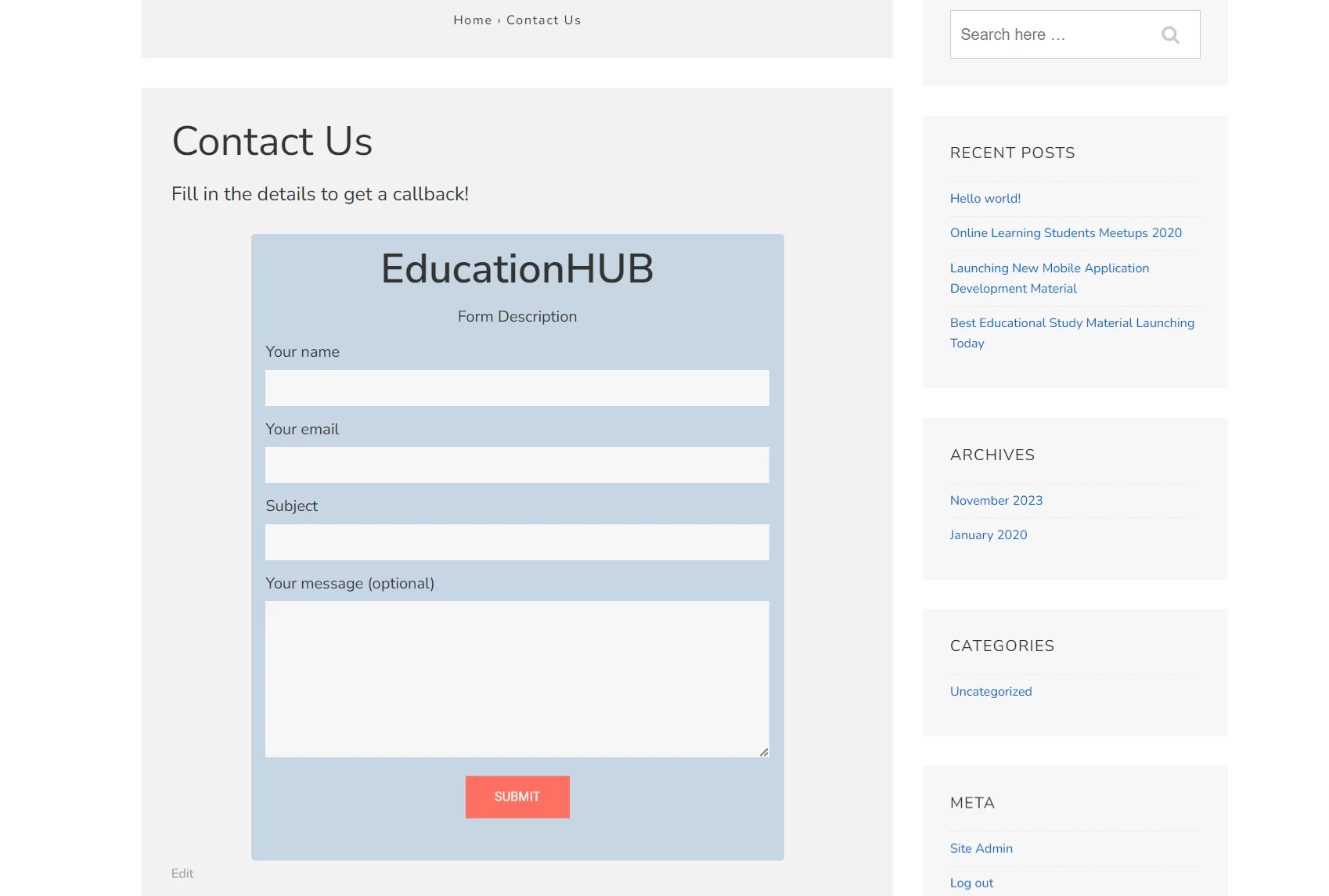 Contact Us