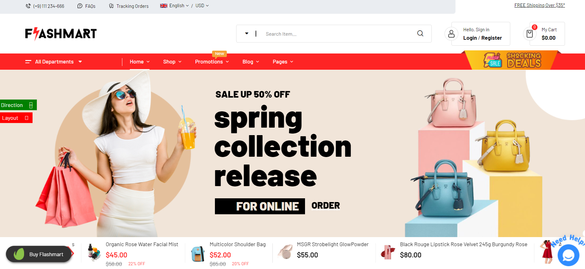FlashMart - WooCommerce WordPress Theme