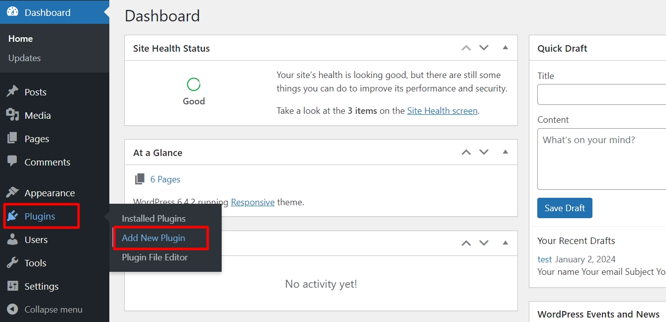 Add new plugin