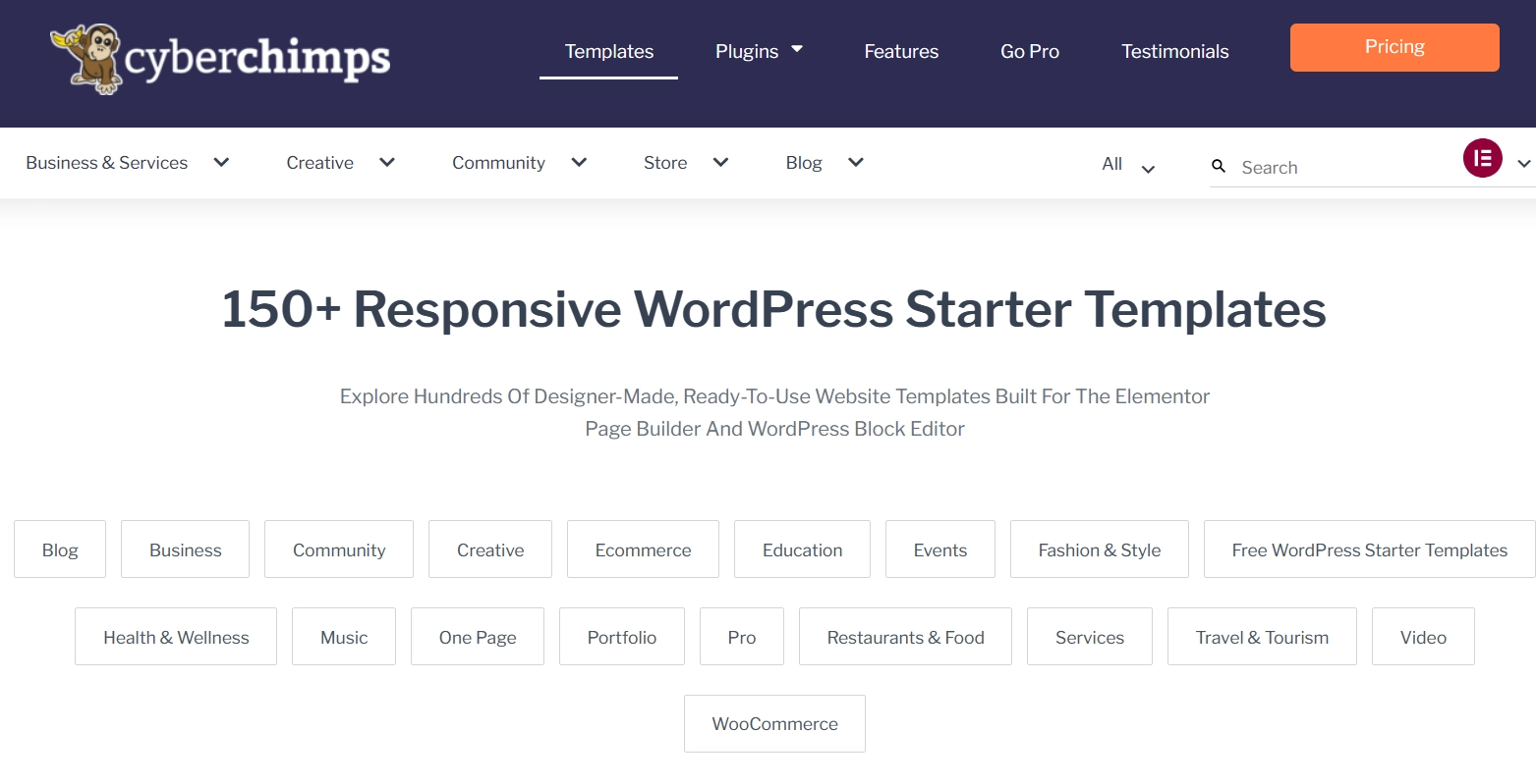Responsive Starter Template
