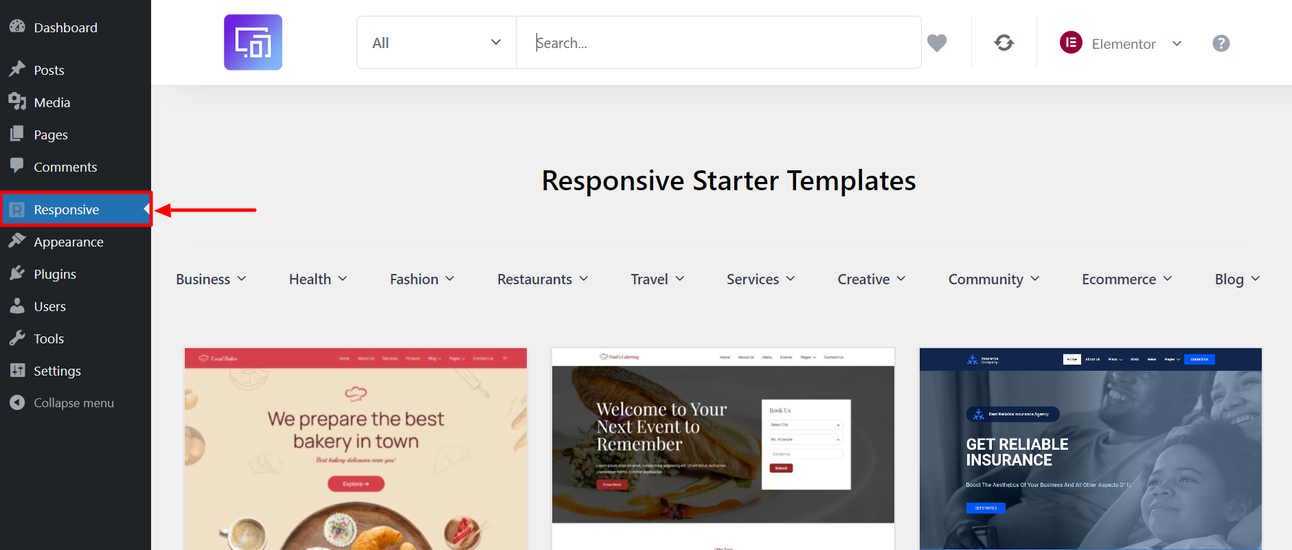Responsive Templates