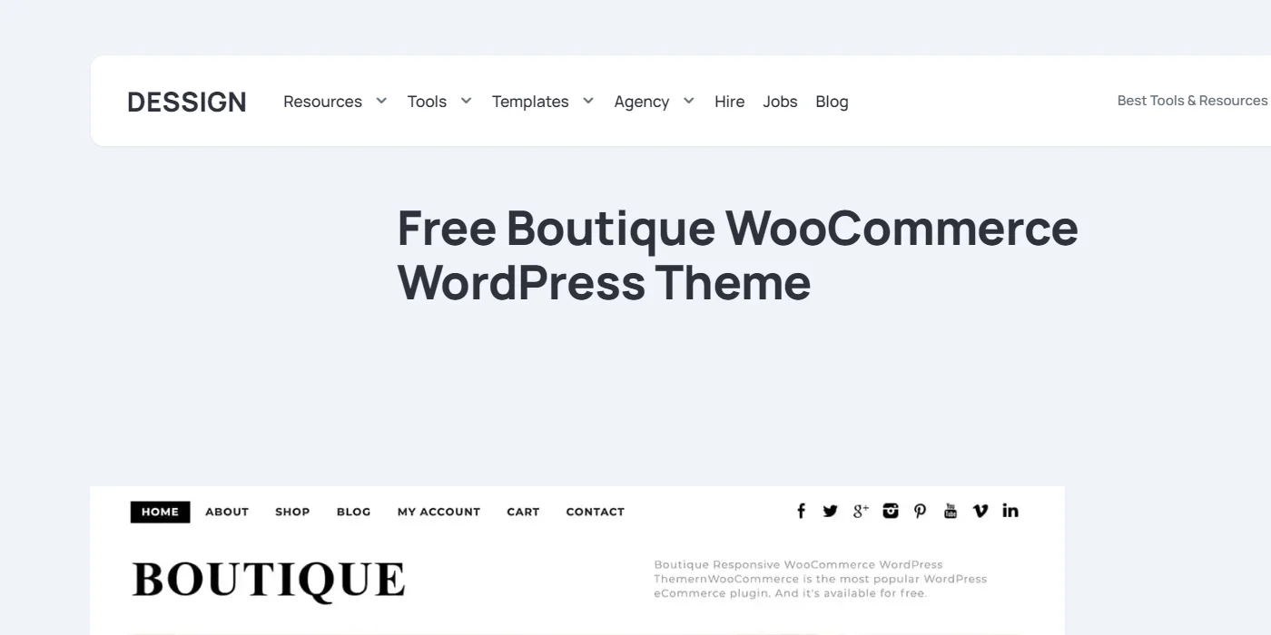 Boutique Theme