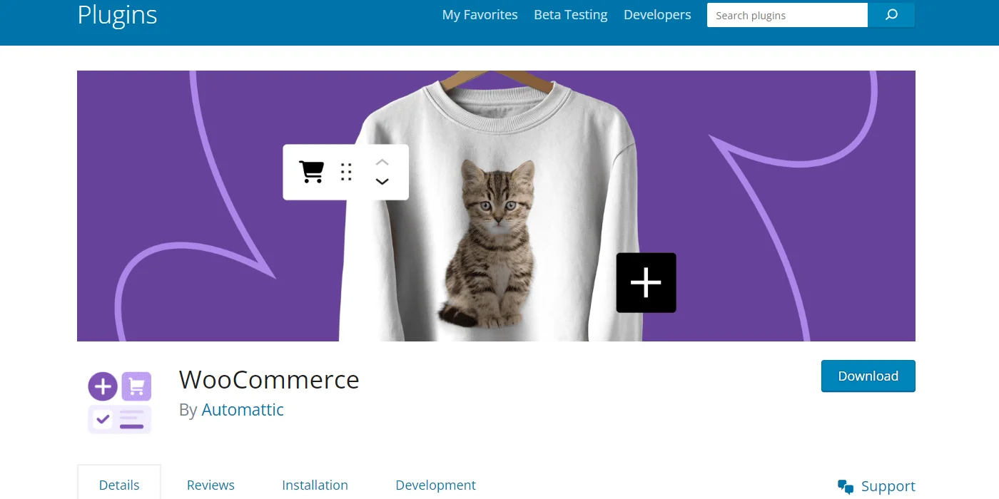 WooCommerce plugin