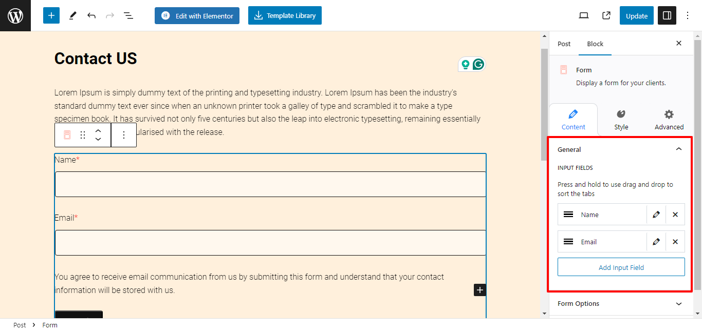 General Settings