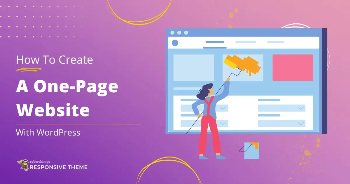 How To Create A One-Page Website With WordPress