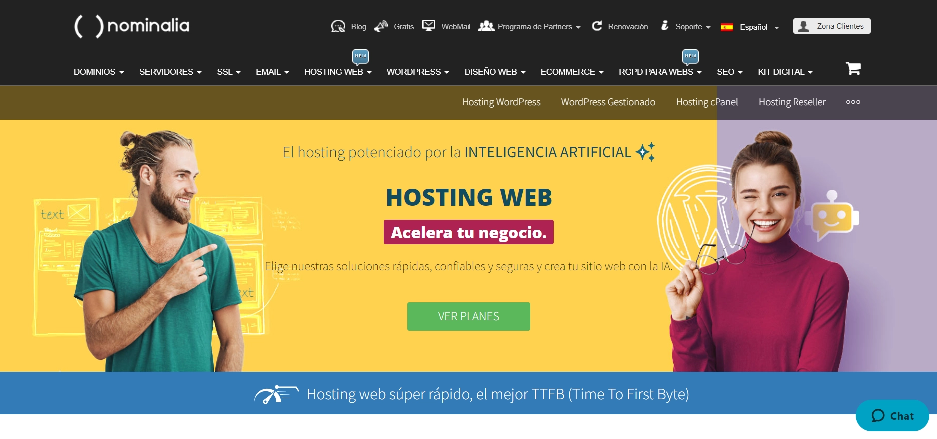 nominalia hosting