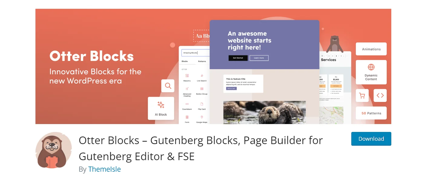 Otter blocks plugin