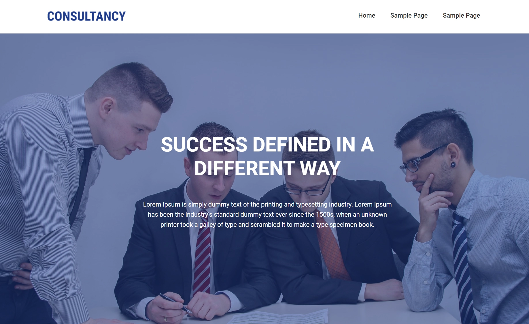 Live website