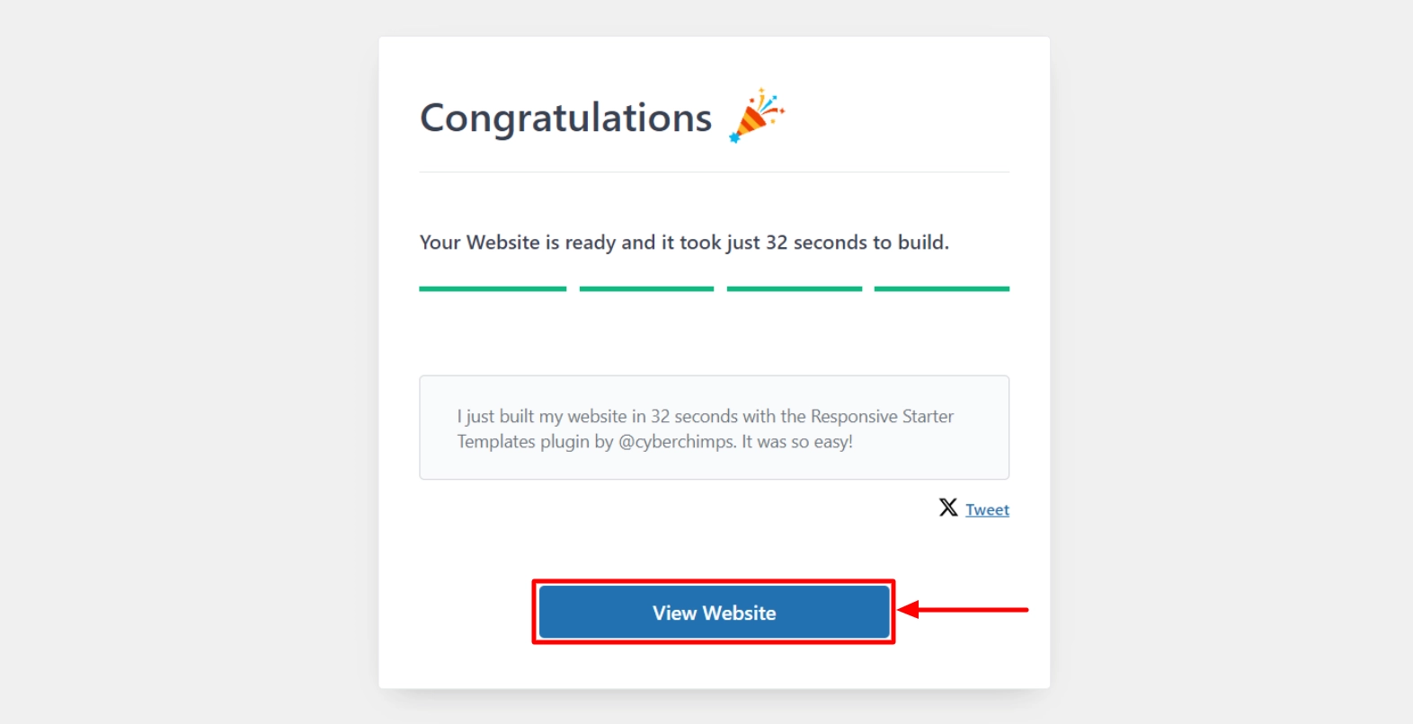 View website