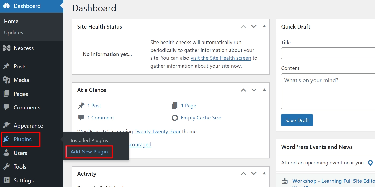 Add new plugin