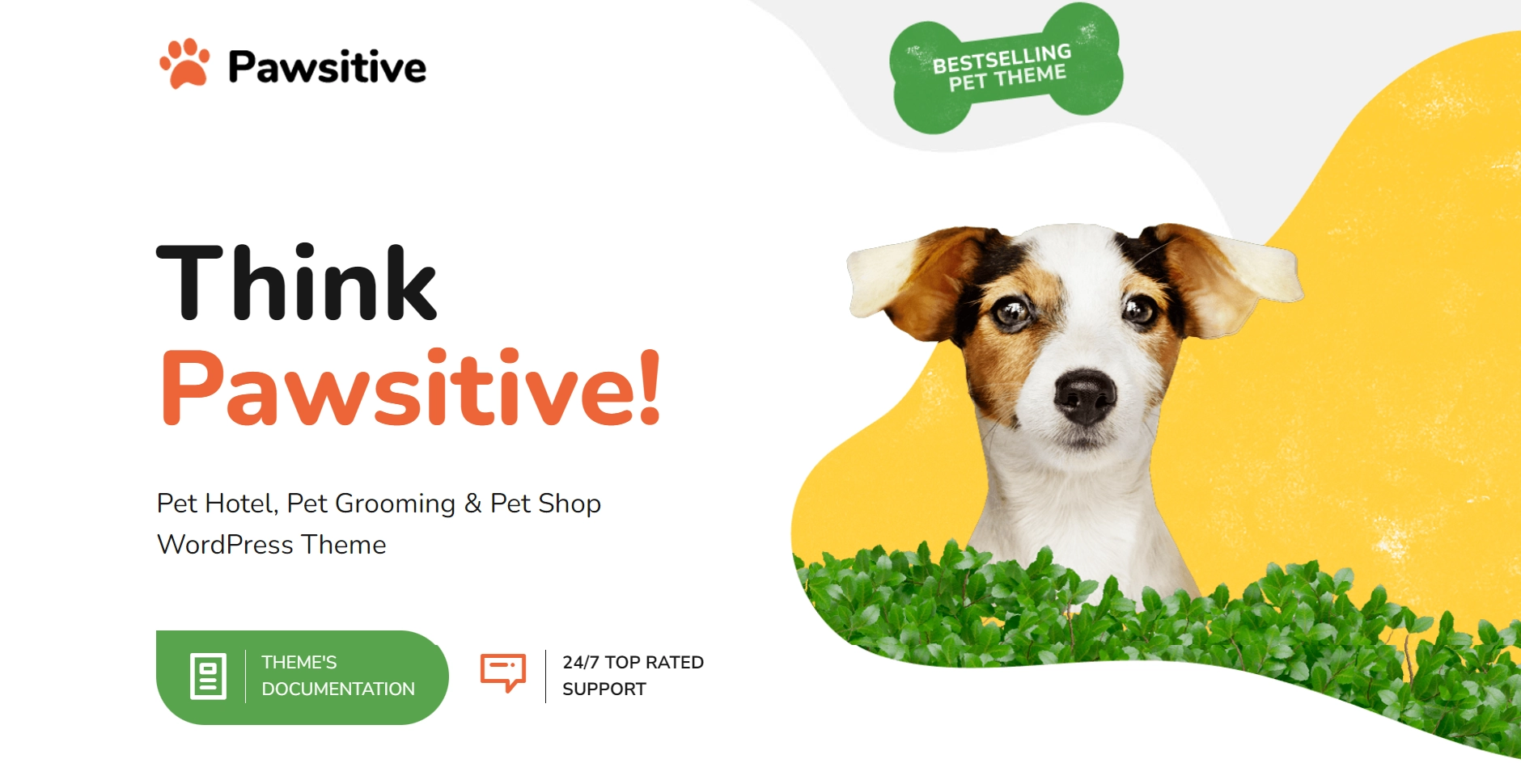 Pawsitive - Pet Care & Shop WordPress Theme