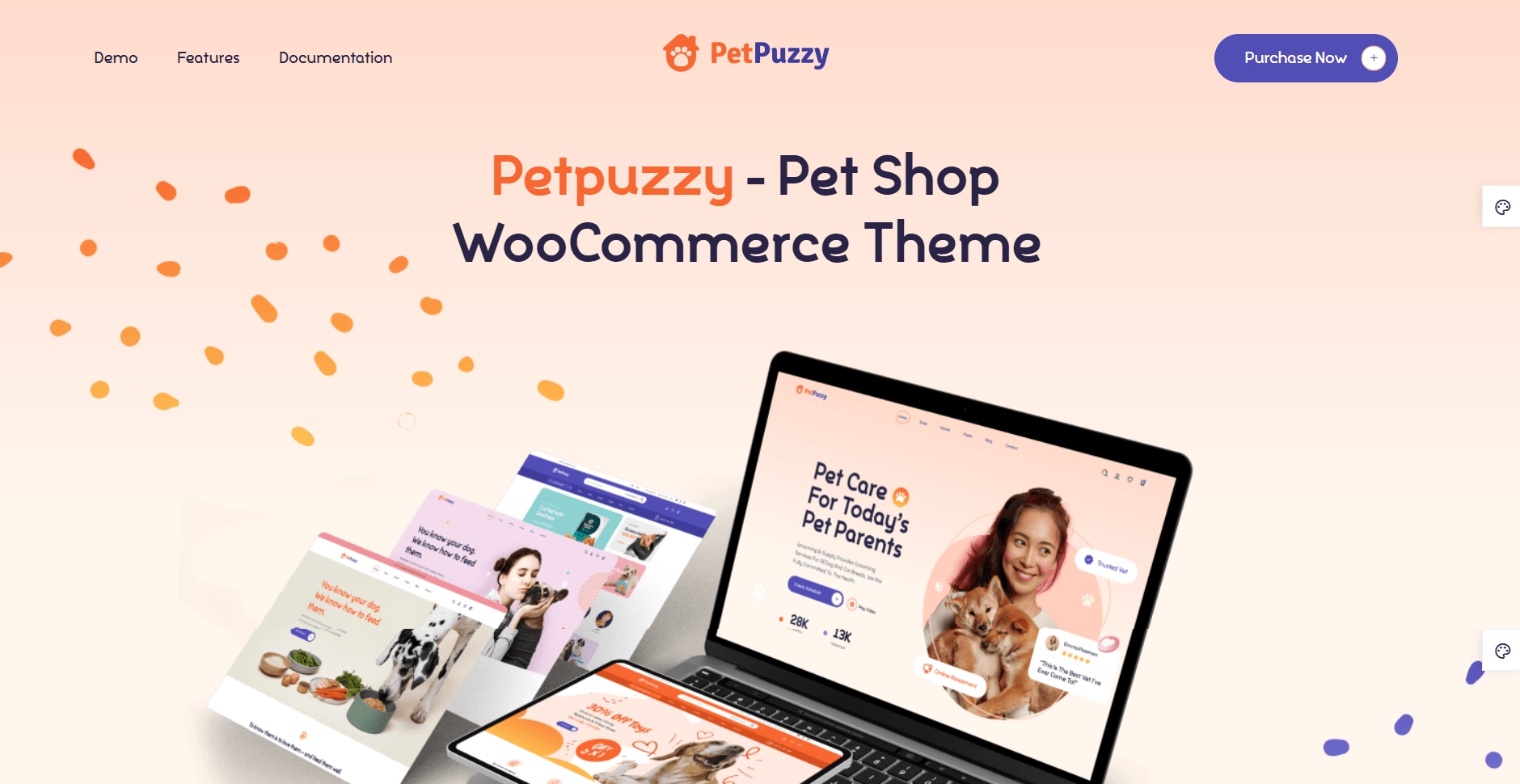 PetPuzzy - Pet Shop WooCommerce Theme