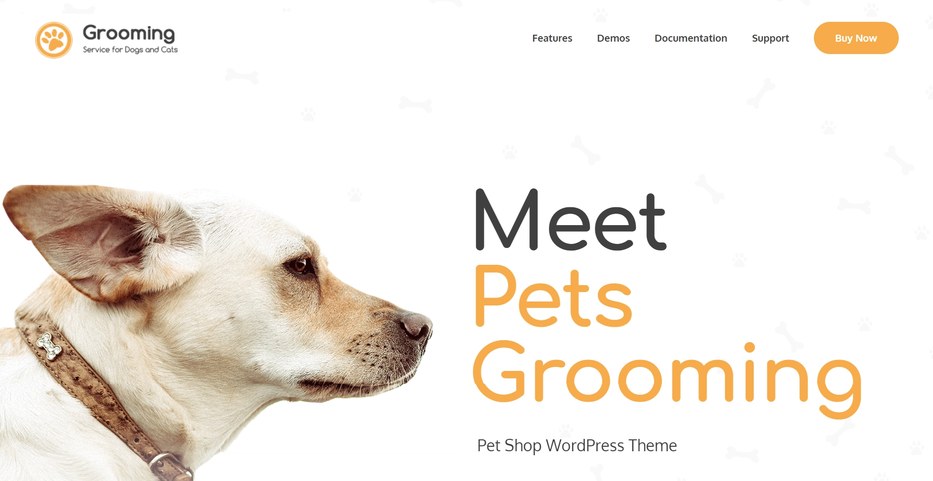 Pets Grooming WordPress Theme