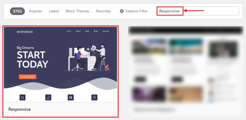 Search Responsive