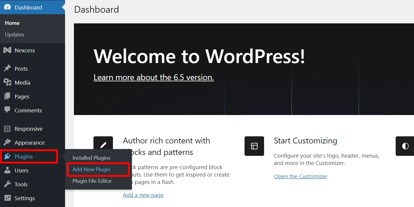 Adding new plugin